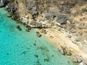 laying on the westcoast beach