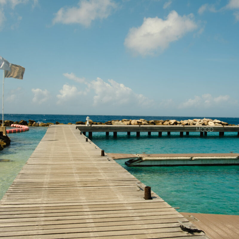 dock mood beach