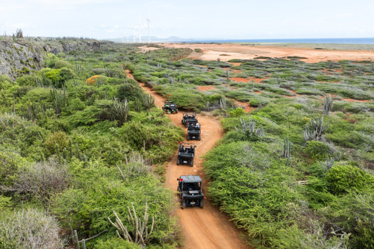 ATV through sand